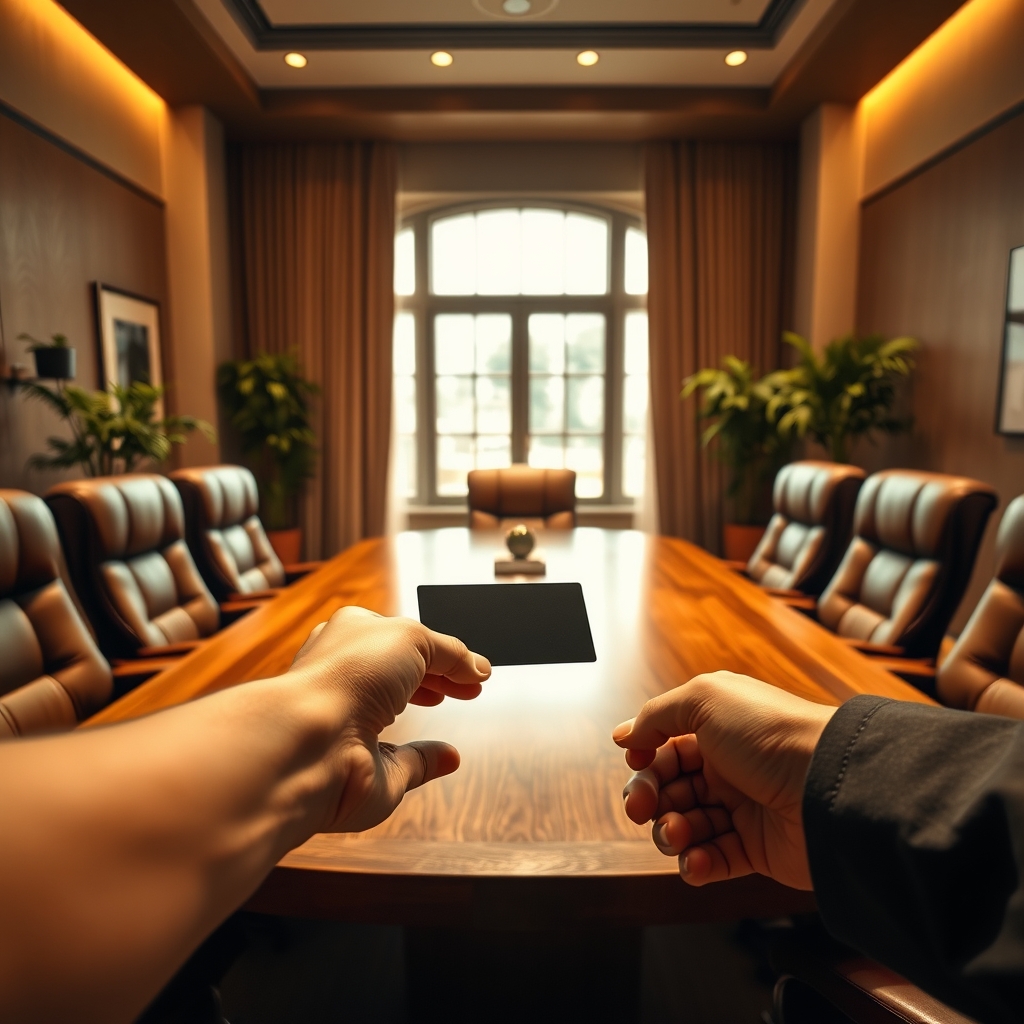 people talking in conference room
