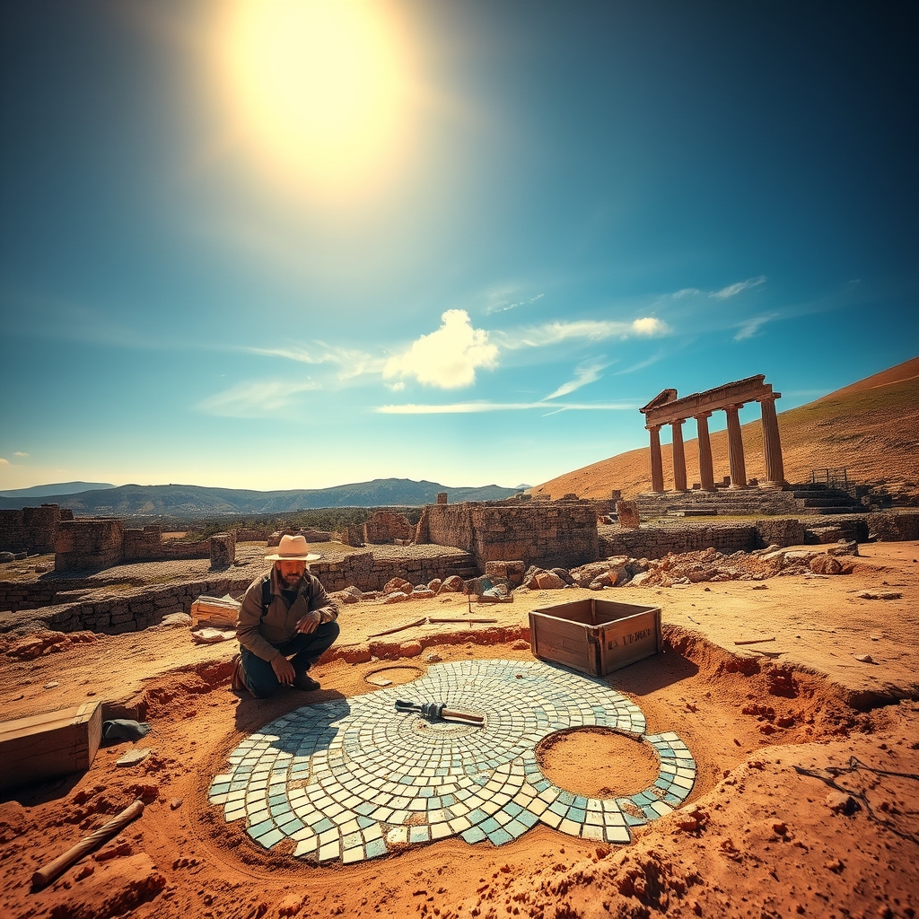 Ruins of ancient city