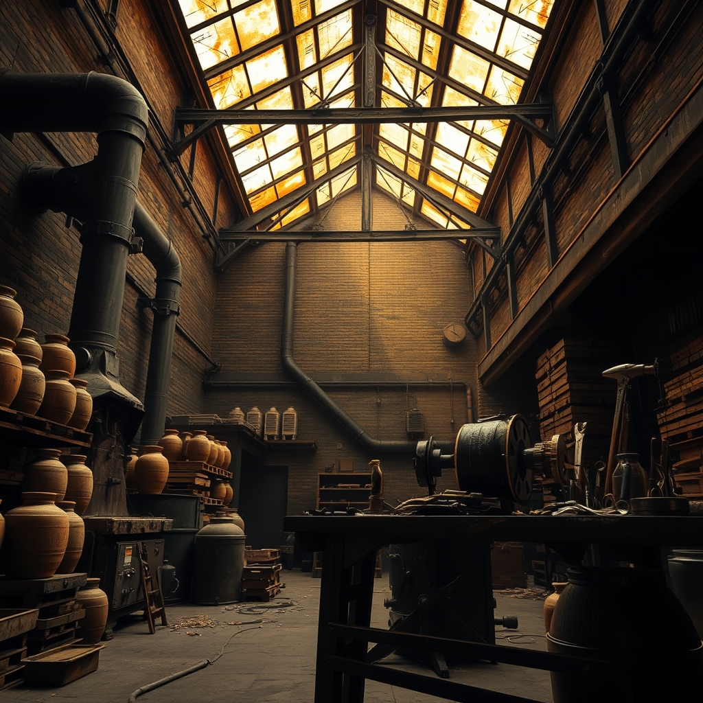 workshop scene