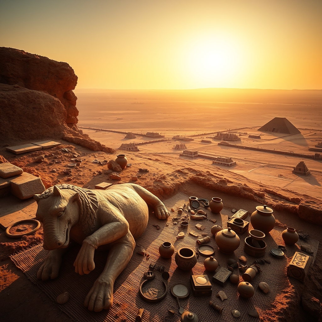 desert ruins