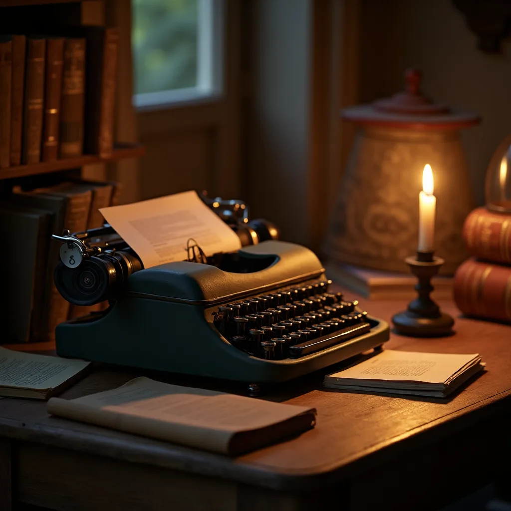 cluttered desk